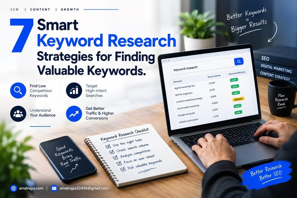 7 Smart Keyword Research Strategies for Finding Valuable Keywords