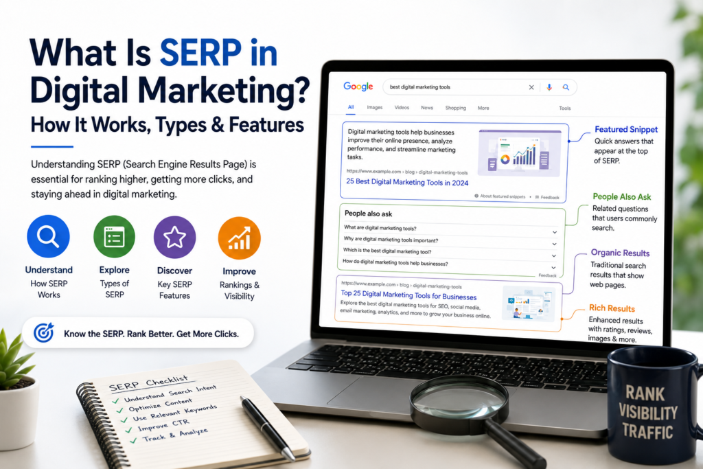 SERP in digital marketing 